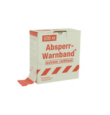 Ruban de signalisation SUPERSTRONG  500 m rouge/blanc