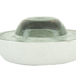 Glass globe reflector - White - diameter 100 mm - height 45 mm