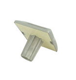 Flashing solar roadstud white/white