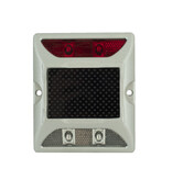 Flashing solar roadstud red/white