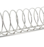 Bicycle stand spiral 'Velostand' - stainless steel