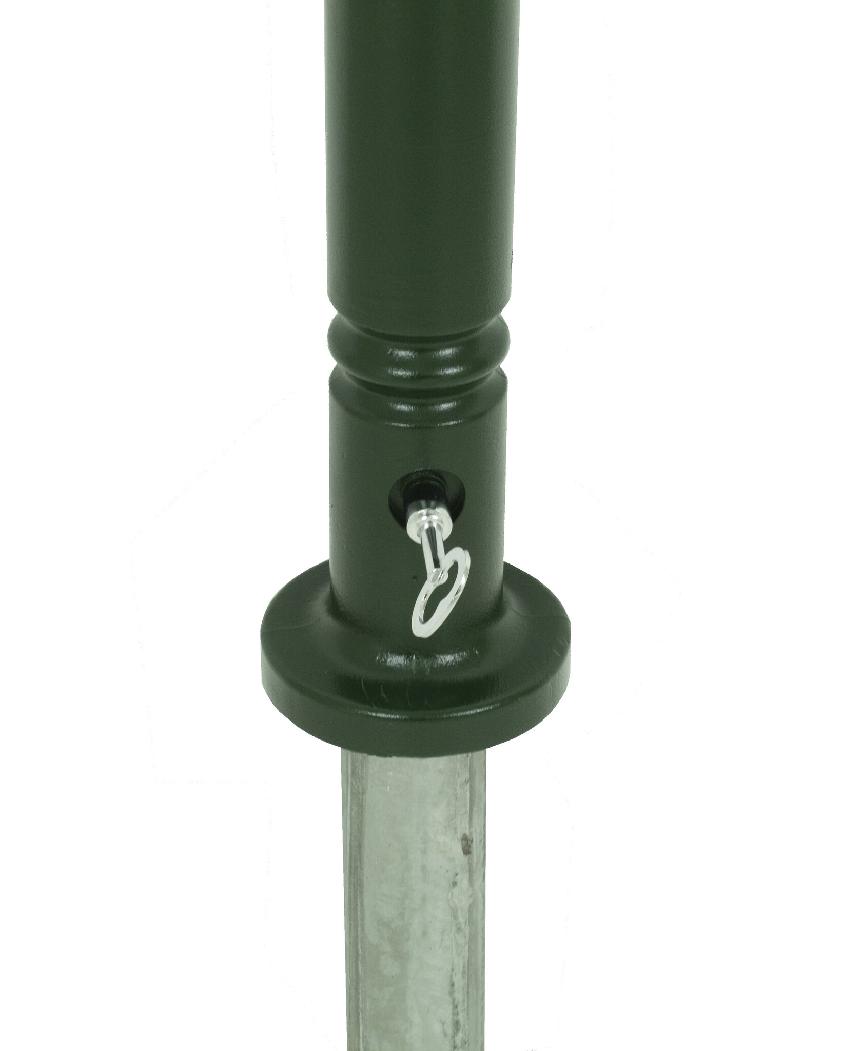 Potelet Antique Vert - 900 x 80 mm - RAL 6009 - amovible