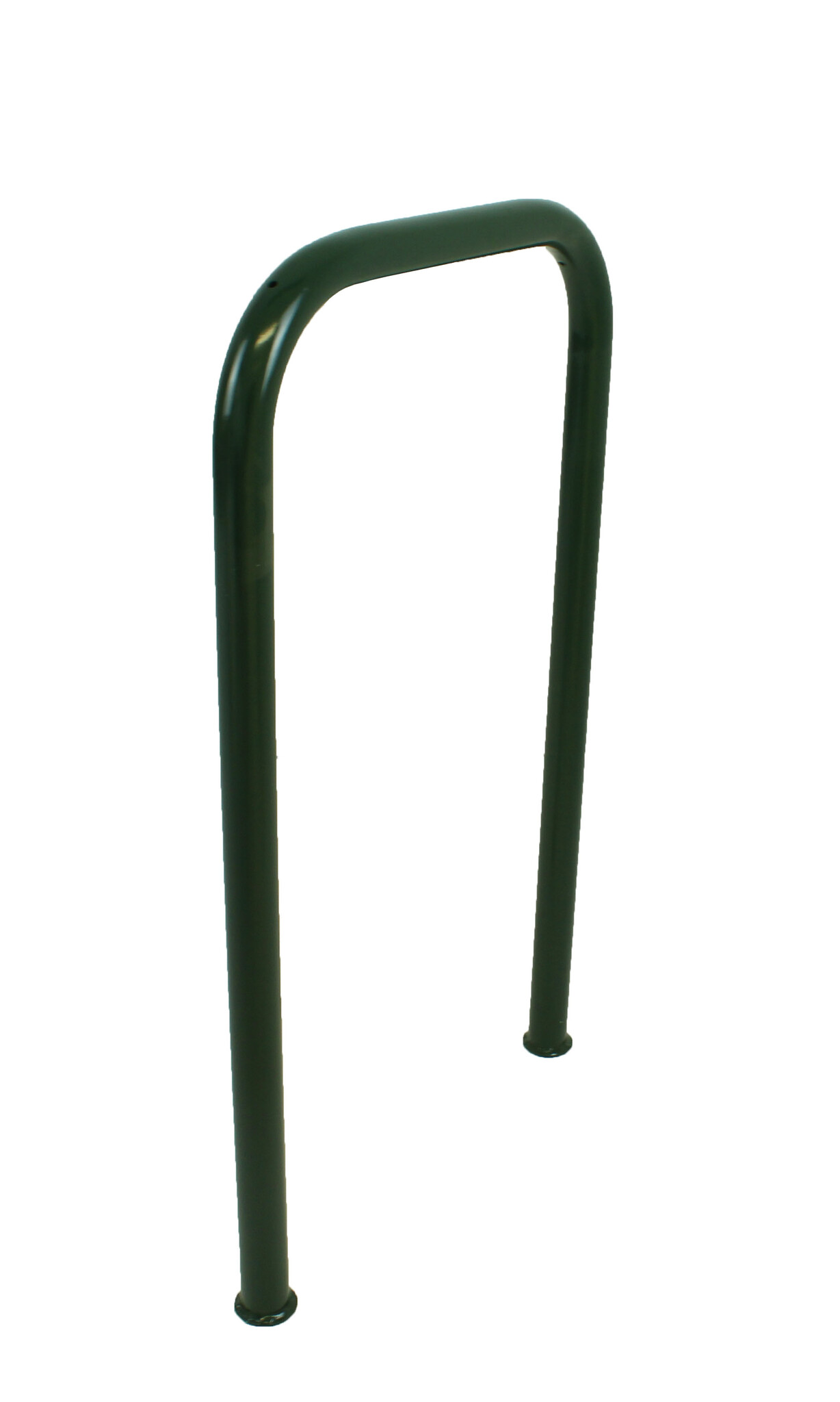 Bike Arc rack 600 x 1000 mm - green RAL 6009 - concrete