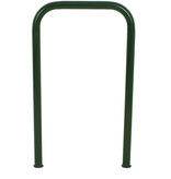 Bike Arc rack 600 x 1000 mm - green RAL 6009 - concrete