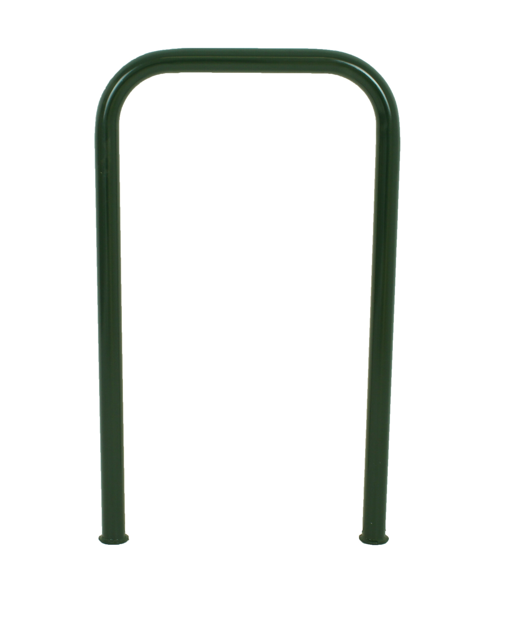 Bike Arc rack 600 x 1000 mm - green RAL 6009 - concrete