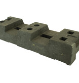 Socle pour clôtures de chantier - 16 kg (HERAS)