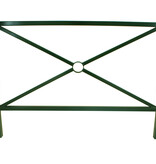 Fence with Saint Andre cross 1630 x 1100 mm - Green (RAL 6009)