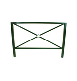 Barrière Croix St-André - 1630 x 1100 mm - Vert (RAL 6009)