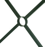 Fence with Saint Andre cross 1630 x 1100 mm - Green (RAL 6009)