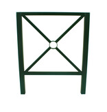 Fence with Saint Andre cross 900 x 1100 mm - Green (RAL 6009)