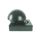 Borne demi sphére en fonte amovible - RAL 6009