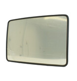 Miroir industrielle 400 x 600 mm - cadre noir