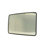 Miroir industrielle 400 x 600 mm - cadre noir