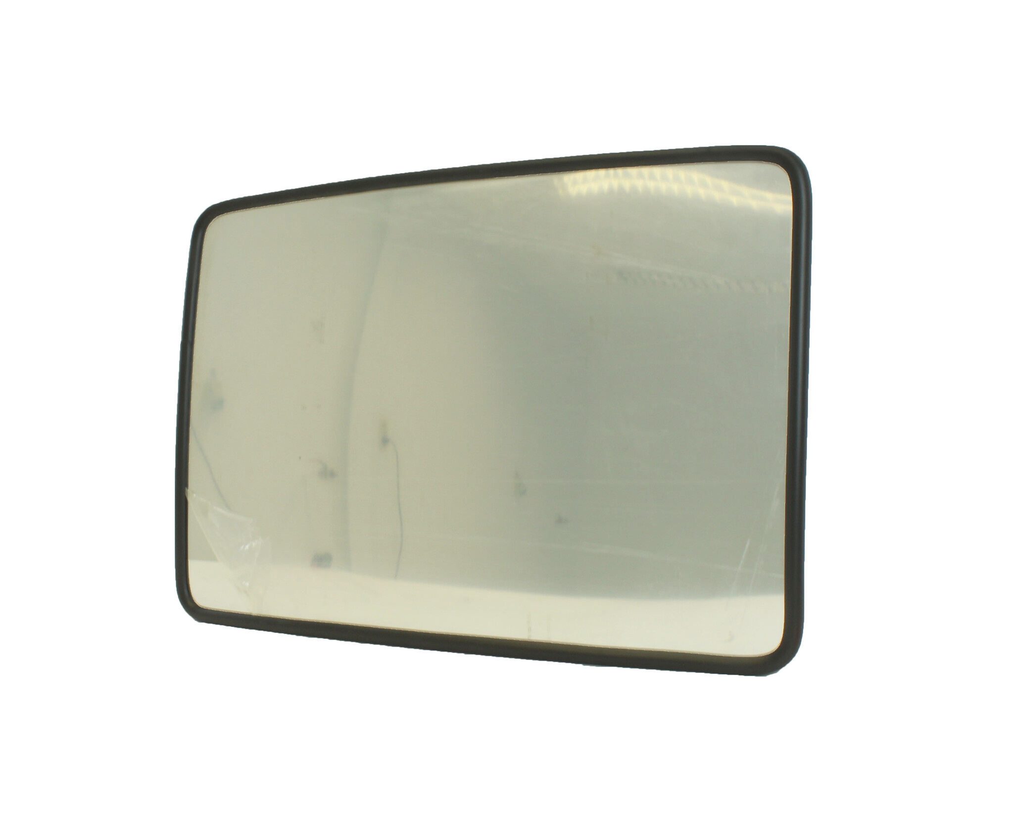 Miroir industrielle 400 x 600 mm - cadre noir