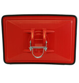 Mirror for industry 400 x 600 mm - black frame