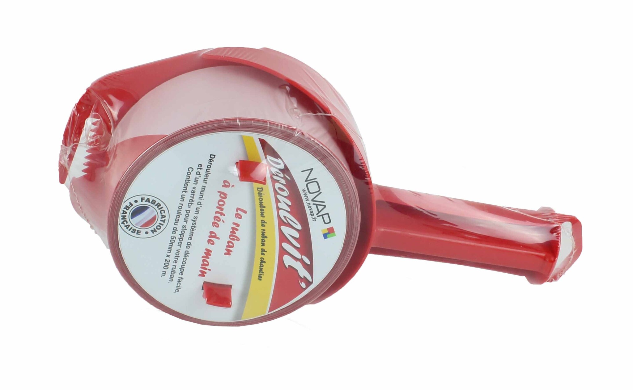 Lot 6 Rubans 50mm x 100m + 1 Déroulvit' rouge