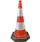 Cône de signalisation 75 cm 'ECO FOOT' - économique et écologique