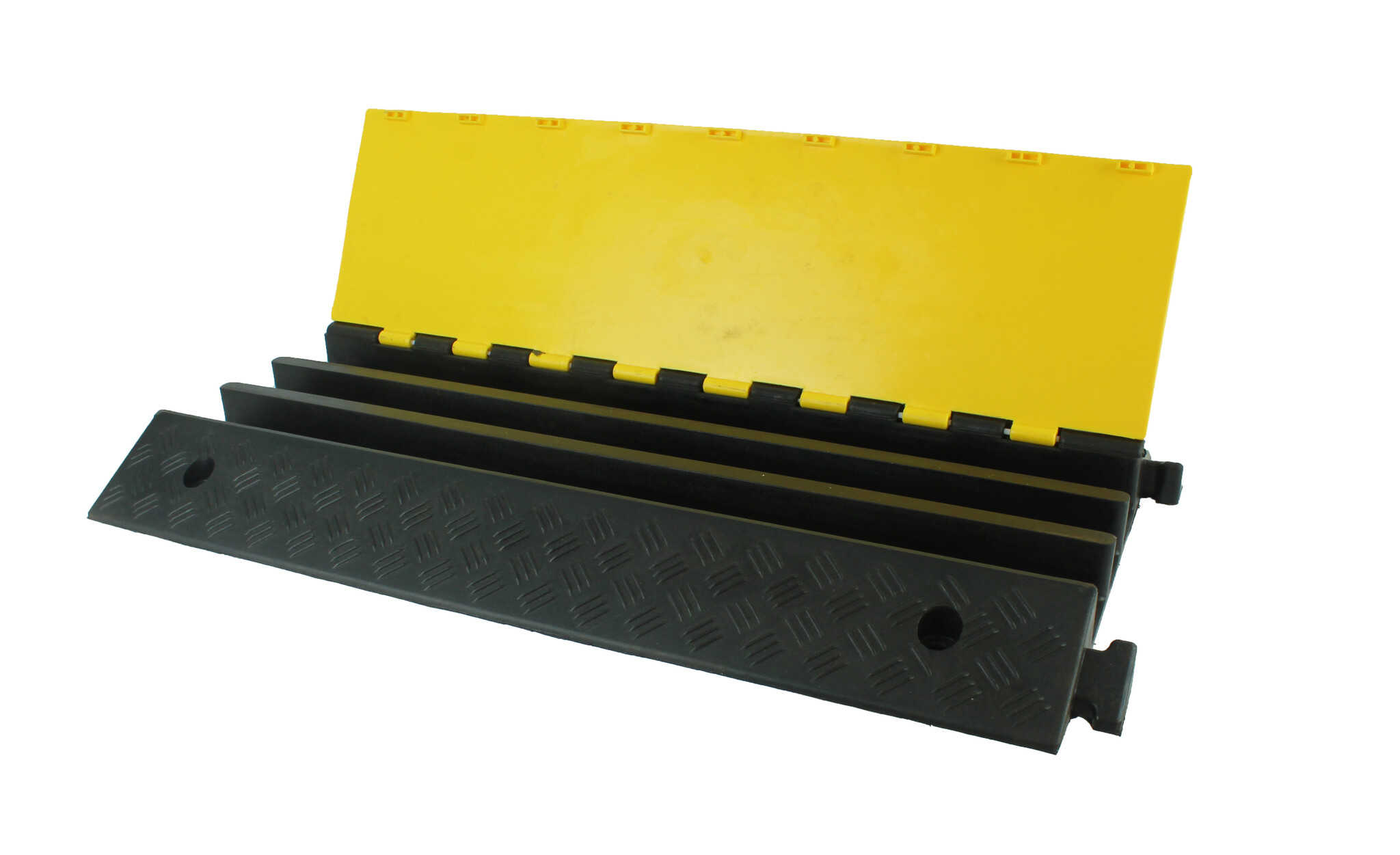 Cable protector DELUXE - 3 channels with handle