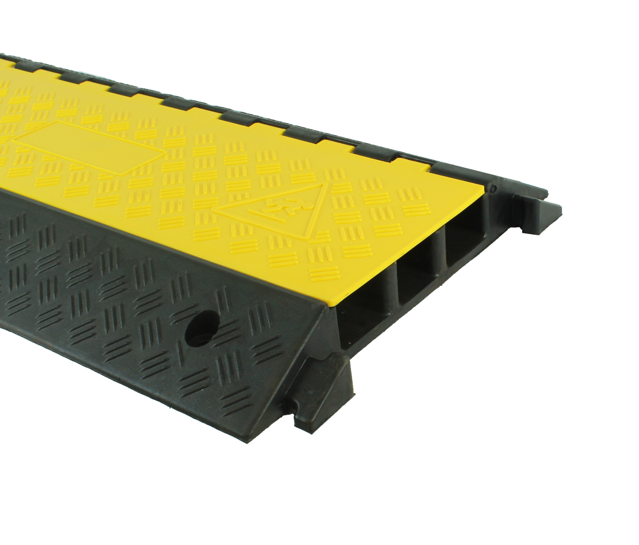 Cable protector DELUXE - 3 channels with handle