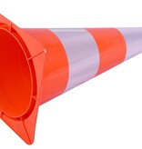 Cône de signalisation 30 cm PVC - très flexible + Classe 2