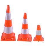 Traffic cone 50 cm PVC - highly flexible + Class 2