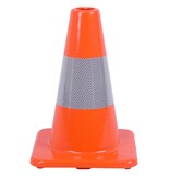 Cône de signalisation 75 cm PVC - très flexible + Classe 2