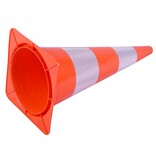 Verkeerskegel 75 cm PVC - zeer flexibel + Klasse 2