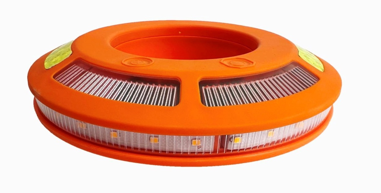 LED cone light 360°  Multikleur oplaadbaar + synchroniseerbaar