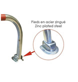 Budget-friendly parking bracket Ø 50 mm with cylinder lock