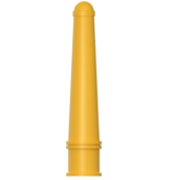 Flexible bollards with shape memory type "Amsterdam" to be cast concreted