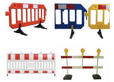 Safety barriers and fences