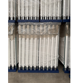 Construction barrier Euro 2 Barrier - red-white - 1110 x 2150 mm + RA1 - Class 1