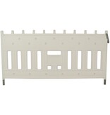 Barrière de chantier Euro 2 Barrier rouge-blanc - 1110 x 2150 mm + RA1 - Classe 1