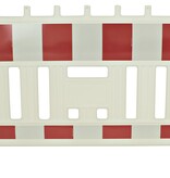 Werfhek Euro 2 Barrier - rood-wit - 1110 x 2150 mm + RA2 - Klasse 2