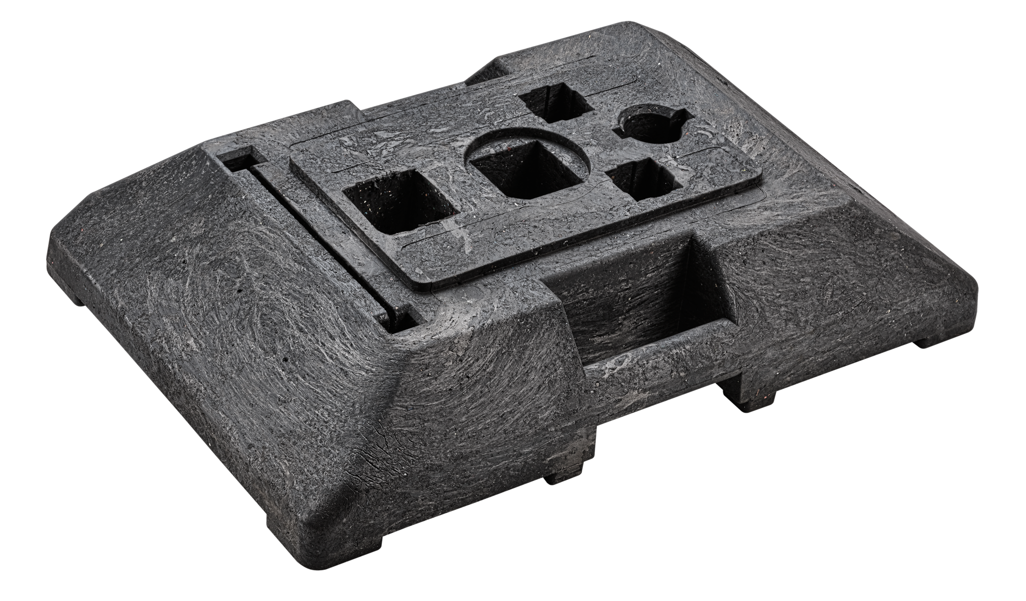 Base for temporary traffic signs flat 18 kg
