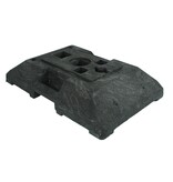 Base for temporary traffic signs flat 18 kg