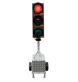 Tijdelijk verkeerslicht Berghaus MPB 1400 met aftelklok