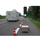 Tijdelijk verkeerslicht Berghaus MPB 1400 met aftelklok