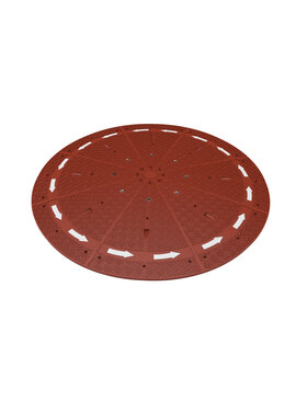Rubberen rond punt Ø 300 cm