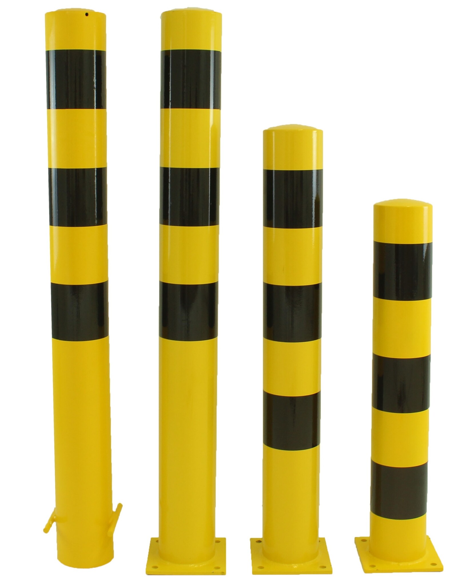 Steel collision protection bollards Ø 159 mm