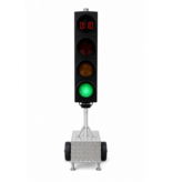 Tijdelijk verkeerslicht Berghaus MPB 1400 met aftelklok