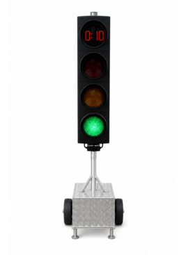 Temporary traffic light Berghaus MPB 1400 with counting unit