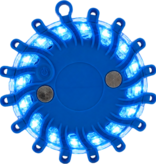 Blue hazard flare - magnetic and rechargeable