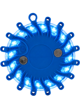 Lampe de détresse bleue