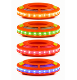 LED cone light 360°  Multicolour rechargeable + syncable