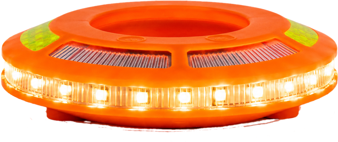 LED cone light 360°  Multicolore rechargeable + synchronisable