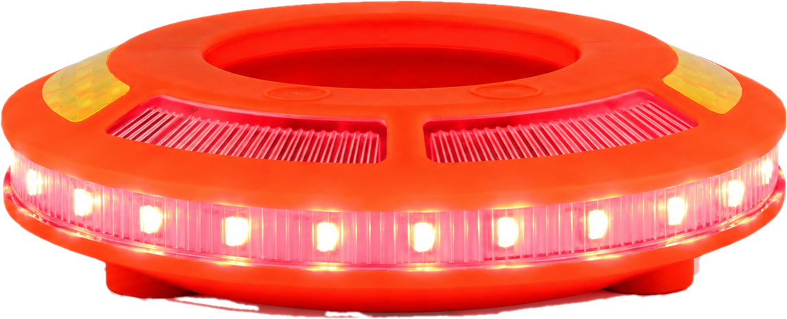 LED cone light 360°  Multicolore rechargeable + synchronisable