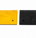 Traffic speed bump 'SLOWLY' - 3 cm - for industrial sites and car parks