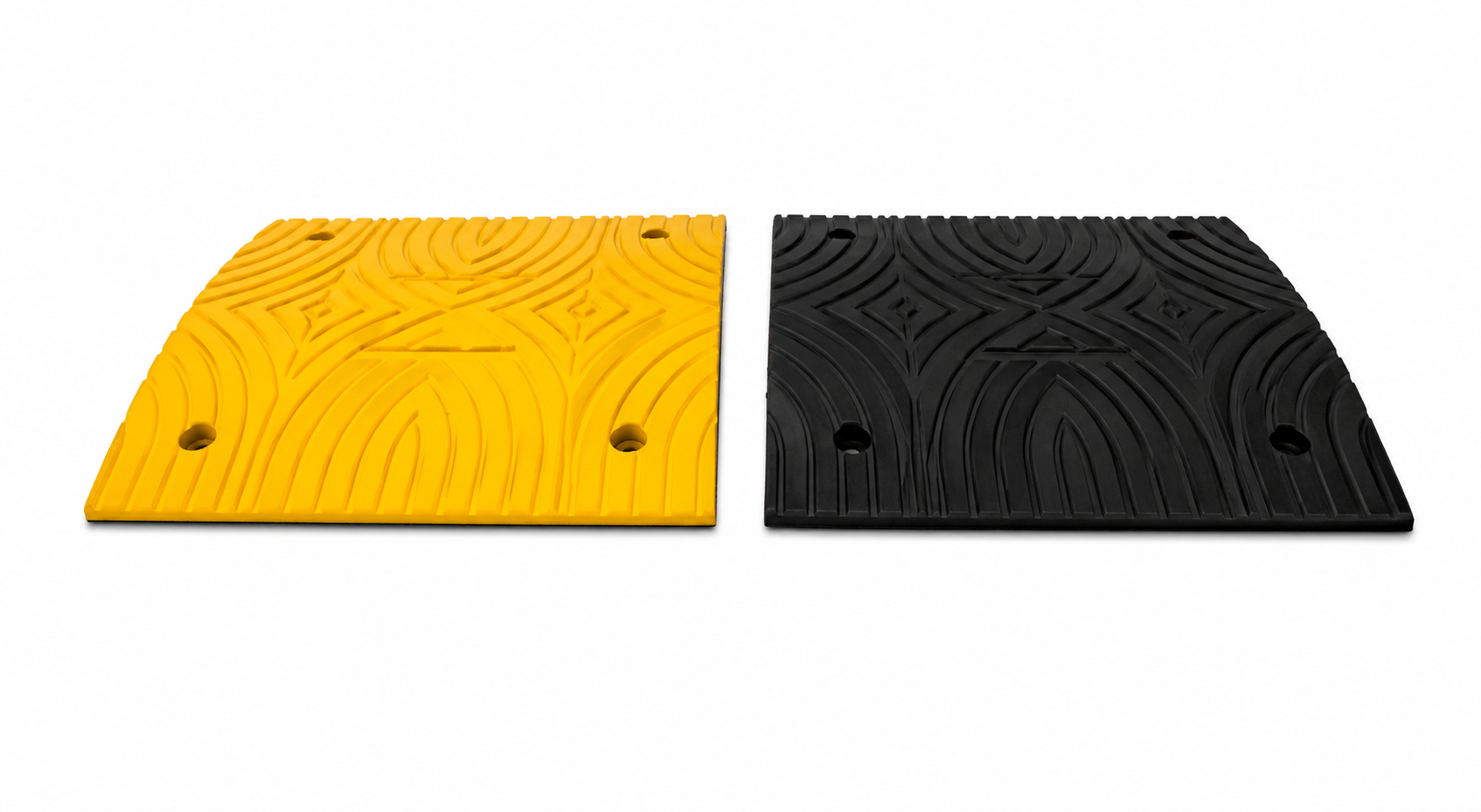 Ralentisseur 'SLOWLY' 3 cm - pour les terrains industriels et les parkings