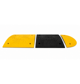 Verkeersdrempel 'SLOWLY' - 3 cm. Fabrieksterreinen en parkings